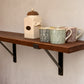 Wooden Shelves Down Brackets Briwax Range