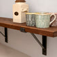 Wooden Shelves Down Brackets Briwax Range