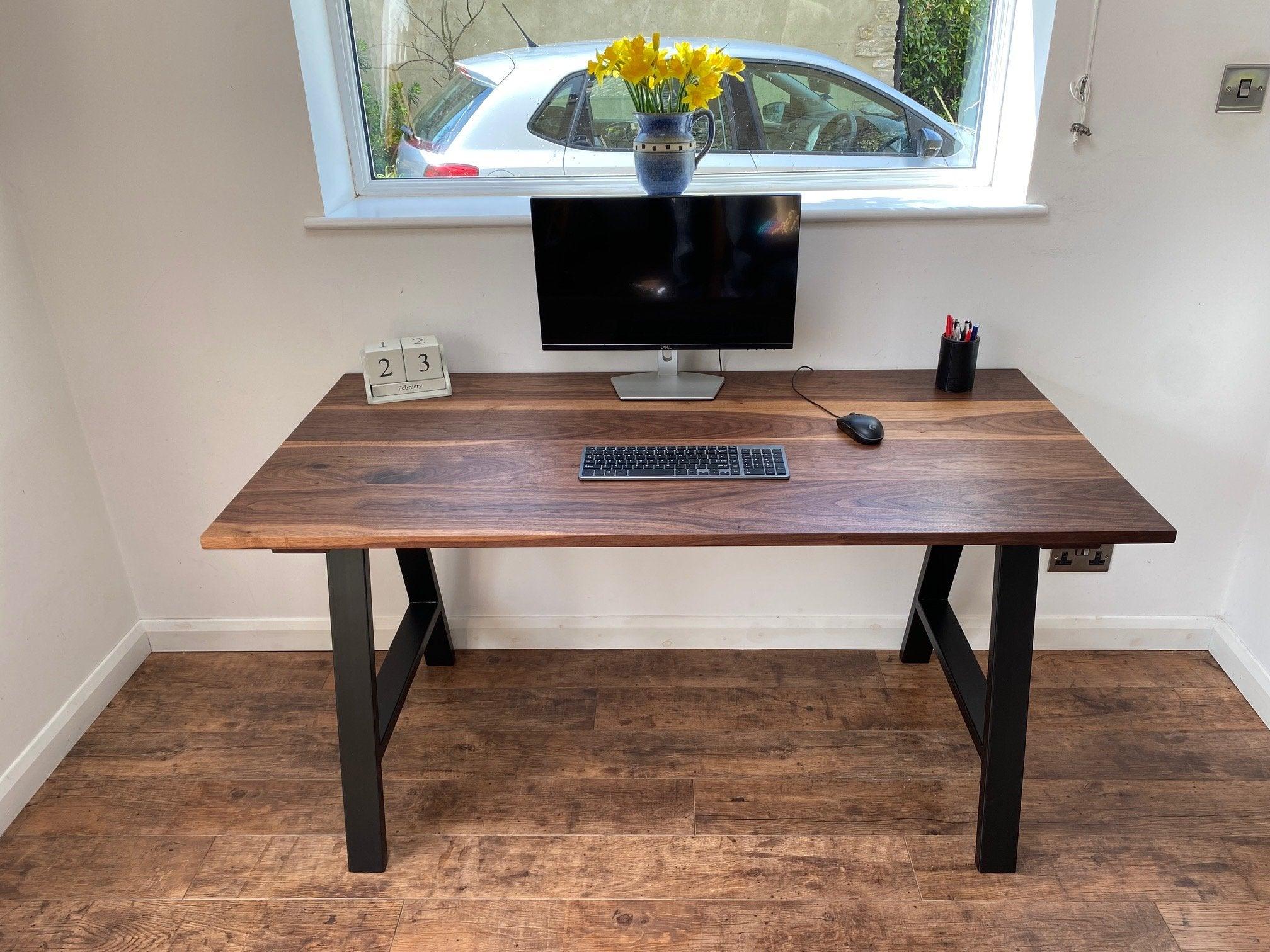 Walnut deals wood desk