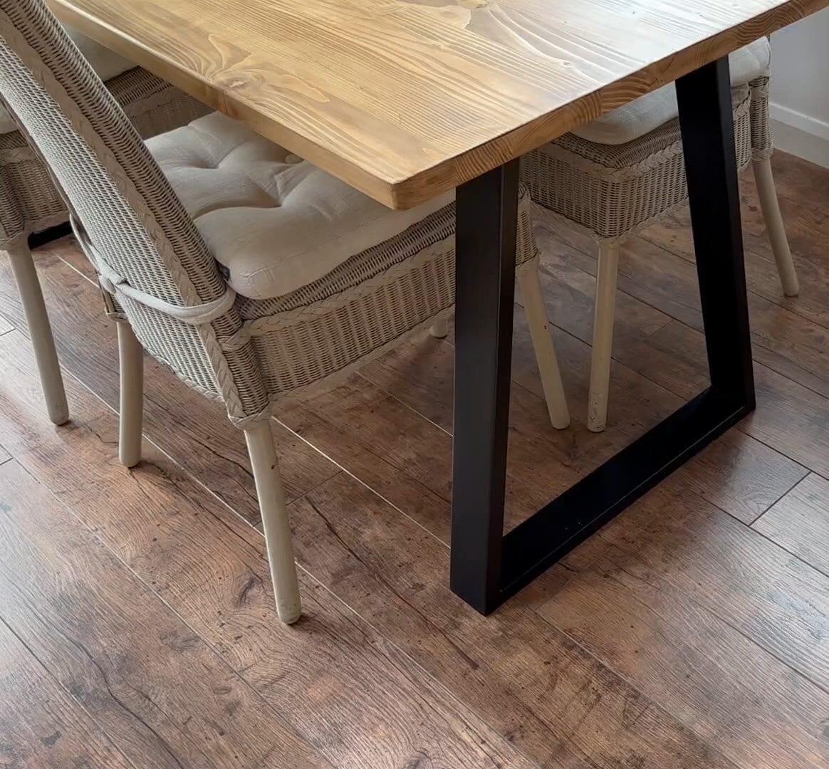 Dining Table with Box Section Legs - adrian-4cf6